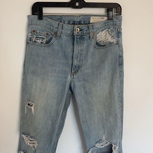 Rag & Bone Marilyn Jean in Union Pool - Picture 8 of 13